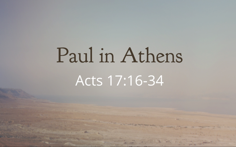 The God a Pagan Society Needs (Paul in ATHENS #2)